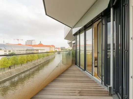 Beautiful new apartment with view on the Spree close to Berlin Hauptbahnhof, Berlin - Amsterdam Apartments for Rent