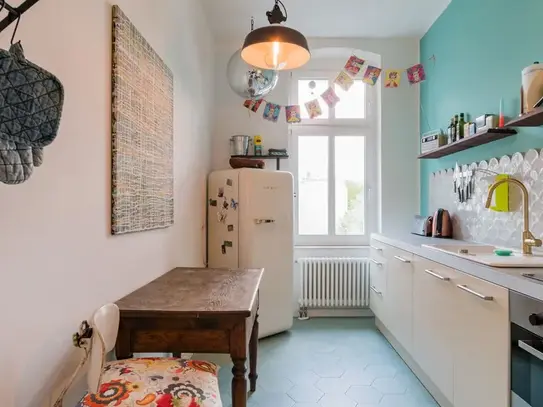 Arty, Kid suitable & Quiet Flat in Prenzlauer Berg, Berlin - Amsterdam Apartments for Rent