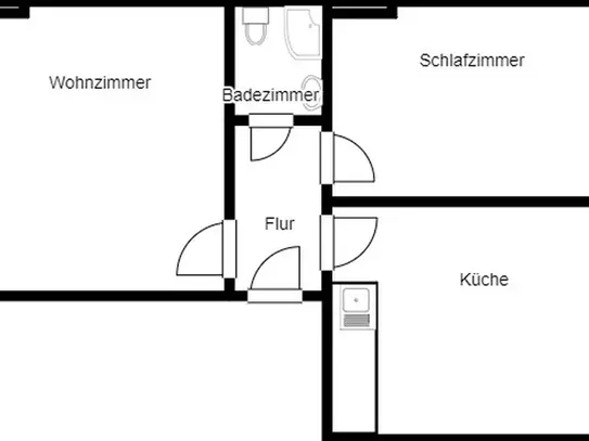 3-Zimmer-Wohnung in Dortmund Innenstadt-Ost