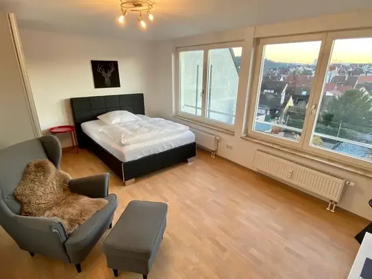 Furnished 1,5 room apartment in Stuttgart near Porsche