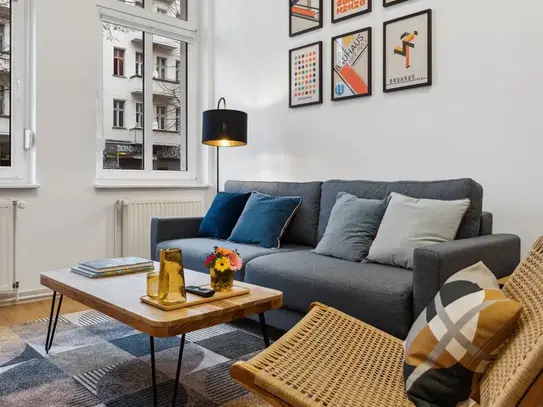 Stylish and cozy 2-room apartment in a great location in Friedrichshain