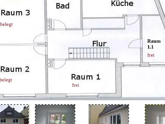 Zimmer in 3er-Polizeischüler-WG FREI