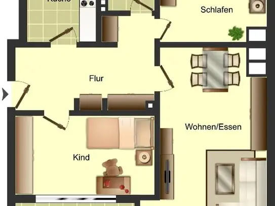 Demnächst frei! 3-Zimmer-Wohnung in Osnabrück OS Schinkel