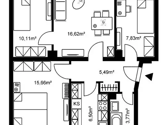 Wohnung zur Miete, for rent at Frankfurt am Main