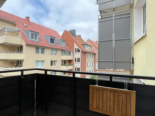 Stylish city apartment with balcony near Maschsee lake