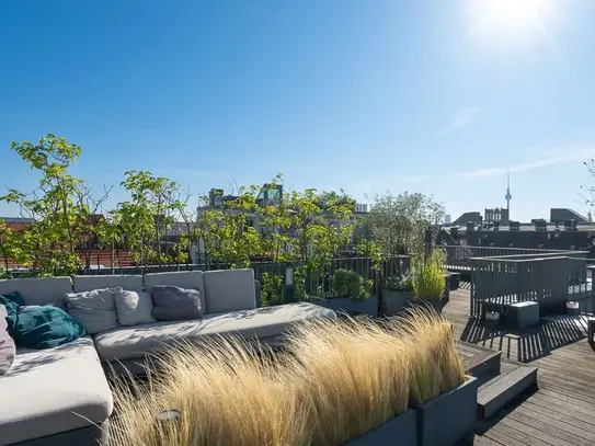 Exquisite Berlin City Center Penthouse: Luxury, Location, and Views., Berlin - Amsterdam Apartments for Rent