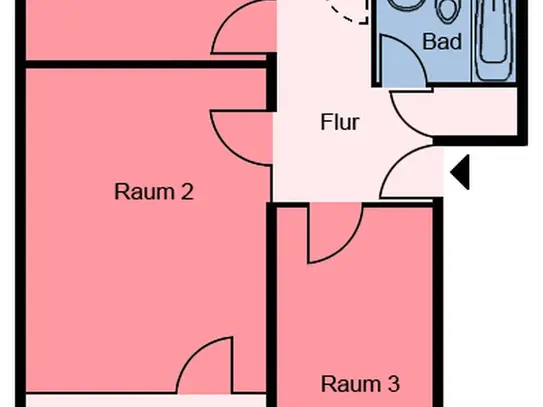 3-Zimmer-Erdgeschosswohnung in Dortmund Scharnhorst