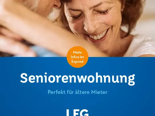 Seniorenwohnung frei! 2-Zimmer-Wohnung in Bonn Neu-Vilich, für Personen ab 60 Jahre