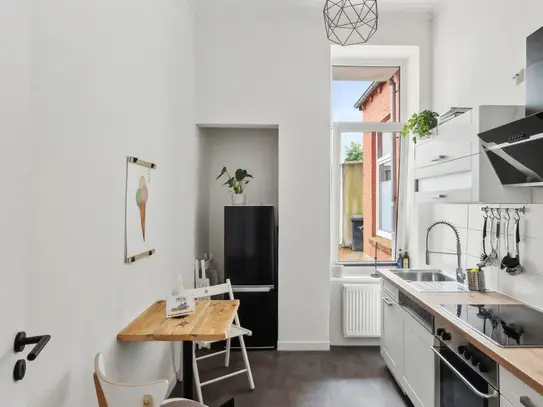 Renovated apartment in the center of Kiel.