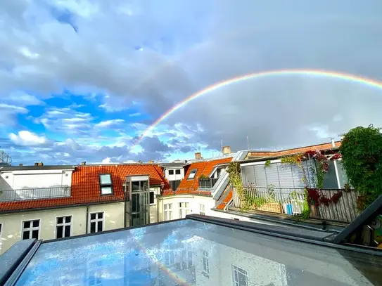 Beautiful penthouse with view over Berlin