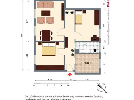 Demnächst frei! 3-Zimmer-Wohnung in Weyhe Weyhe