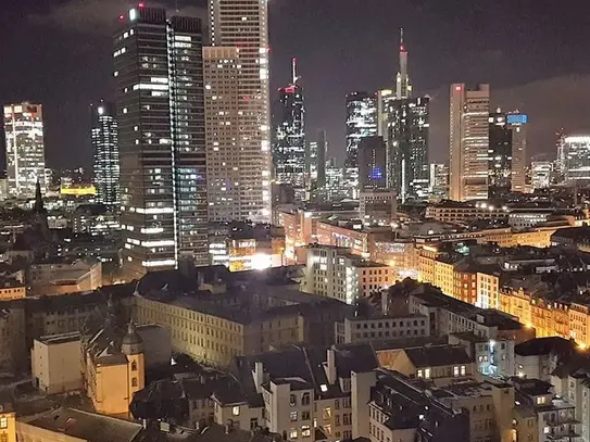 Furnished living in Frankfurt City with great skyline view, Frankfurt - Amsterdam Apartments for Rent