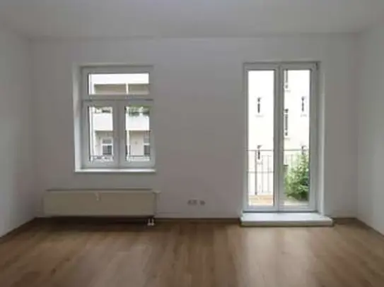 Sanierte 3-Raumwohnung mit Balkon in Gohlis