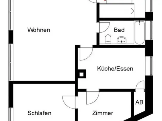 5-Zimmer-Wohnung