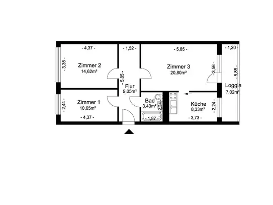 Nachmieter gesucht! 3-Zimmer Wohnung in Marzahn-Hellersdorf