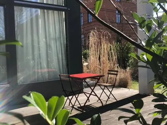 Quiet and sunny suite with garden next to the water, Berlin - Amsterdam Apartments for Rent