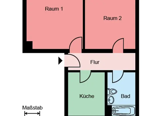 2-Zimmer-Wohnung in Iserlohn Dröschede