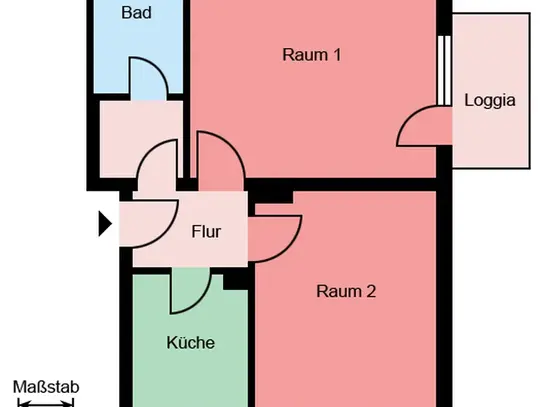 2-Zimmer-Wohnung in Plettenberg Kersmecke