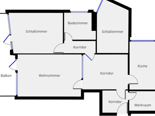 Schöne 3-Zimmer-Wohnung in Mannheim