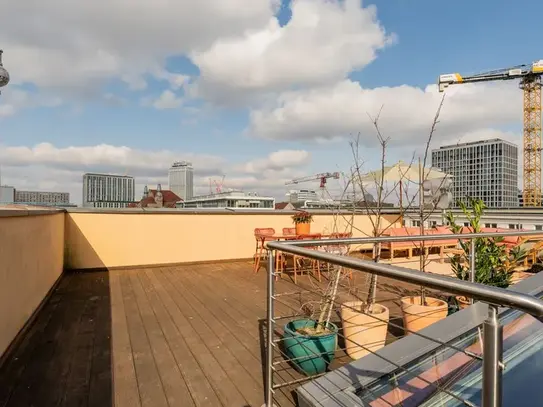 Stylish Penthouse with stunning Rooftop (Mitte), Berlin - Amsterdam Apartments for Rent