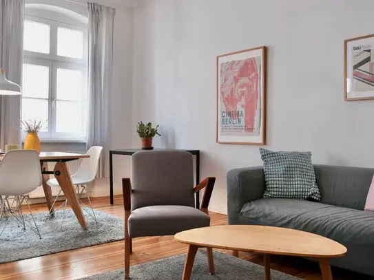 Fashionable, quiet flat in Kreuzberg