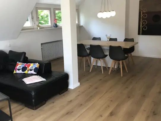 Spacious house with huge garden in the green Cologne-Brück, good connection to the airport, trade fair and city center