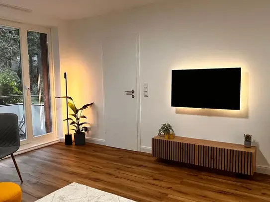 Gorgeous Studio Apartment in Hamburg-Eilbek with greenery view