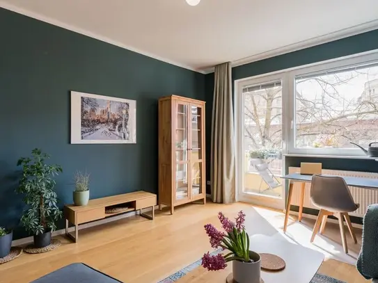 Bright 3-room apartment with balcony and garden in the heart of Kreuzberg, Berlin - Amsterdam Apartments for Rent