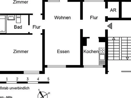 3-Zimmer-Wohnung in Moers Vinn