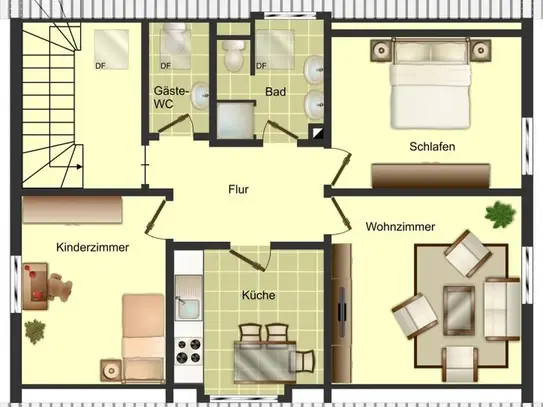 Demnächst frei! 3-Zimmer-Wohnung in Höxter Stahle