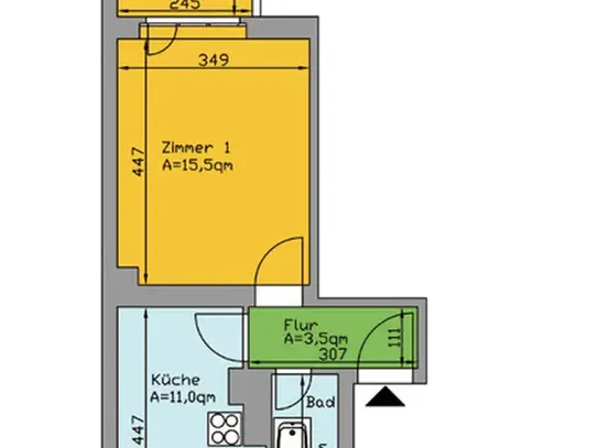 Singlewohnung in Lichtenberg