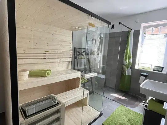 NEUWERTIG ++ Luxus Landhaus 5 Zi.-DHH mit EBK + SAUNA + KAMIN in Barum