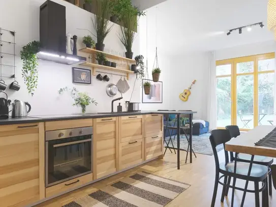 Modern 3-room apartment with cosy garden, Berlin - Amsterdam Apartments for Rent