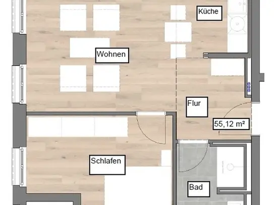 Zentral Wohnen in Pieschen - Moderner Neubau mit hoher Energieeffizienz