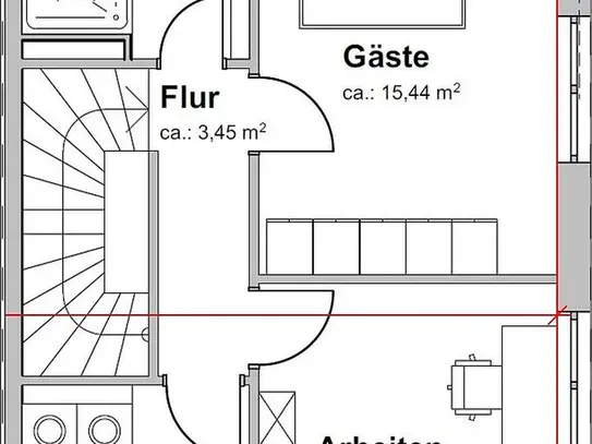 Neues Architekten-Haus in bester Lage von Lokstedt - befristet