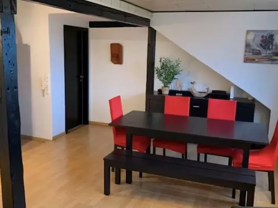 Attractive, central but very quiet penthouse apartment in the city centre of Essen