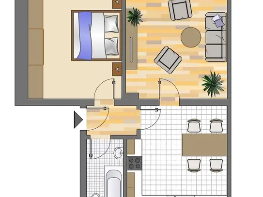 2-Zimmer-Wohnung in Herten Westerholt