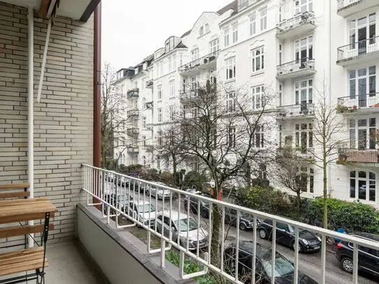 Fully refurbished 2 room appartment with two balconies in Eppendorf (Hamburg)