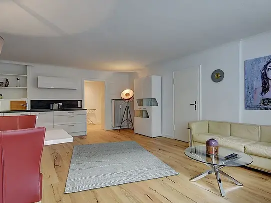 City center modern flat with terrace in Düsseldorf