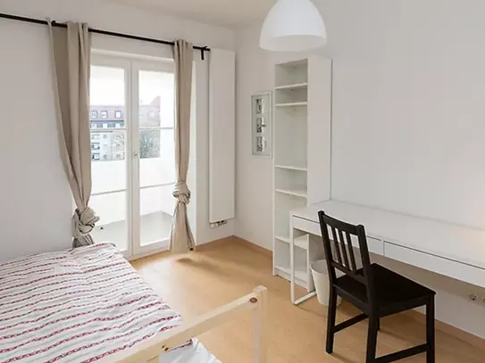 Grand single bedroom near the Englischer Garten