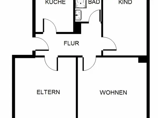 Demnächst frei! 3-Zimmer-Wohnung in Gelsenkirchen Scholven