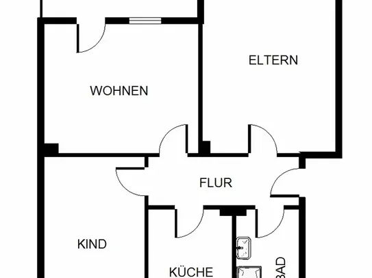 Demnächst frei! 3-Zimmer-Wohnung in Gelsenkirchen Scholven