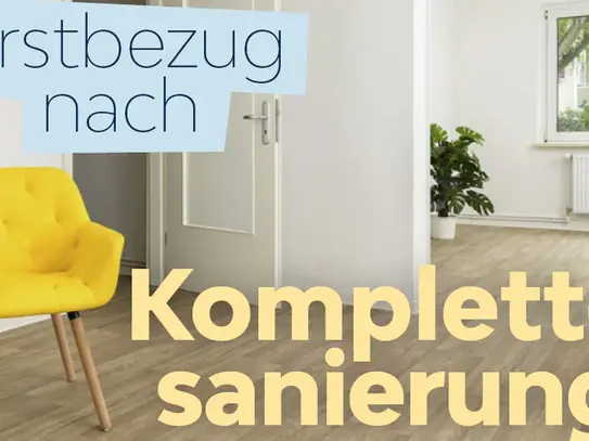 Neu sanierte 5-Raum Wohnung mit Balkon