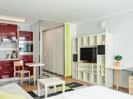 Lovingly furnished 1-room-apartment with balcony