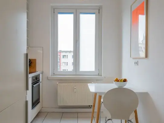 Bright 1 bedroom 1 living room flat - Top Location in Mitte - Modern Furniture, Berlin - Amsterdam Apartments for Rent