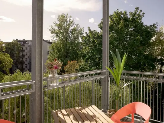 Loft of an Architect - Berlin Mitte - South balcony