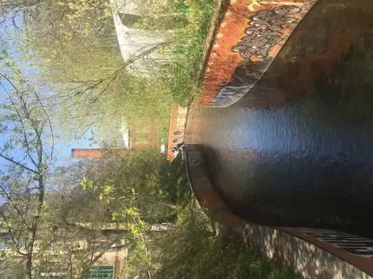 Bright, high celling, garden view, Mitte