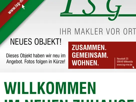 GerÃ¤umige 3-Raum Wohnung - Ideal auch als WG geeignet! AB 01.11.2024