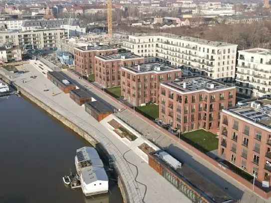 HAFENCITY DRESDEN - 3-RAUM WOHNUNG MIT 2 BALKONEN