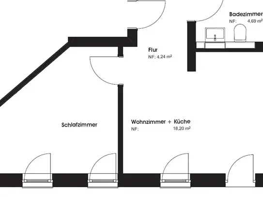 City-Residence: Modern 2-room apartment in Westend with balcony within walking distance to Alte Oper – euhabitat